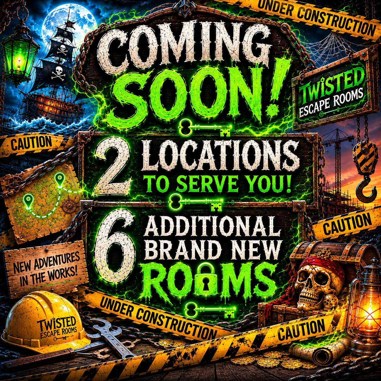 Twisted Escape Rooms